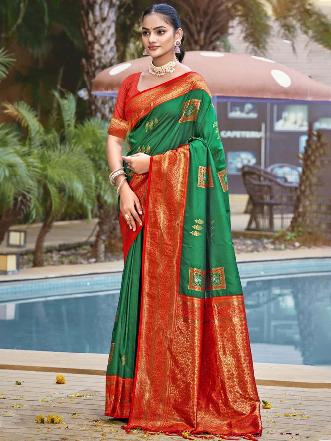 Shriprada Silk By Bunawat Silk Wedding Wear Sarees Wholesale In India